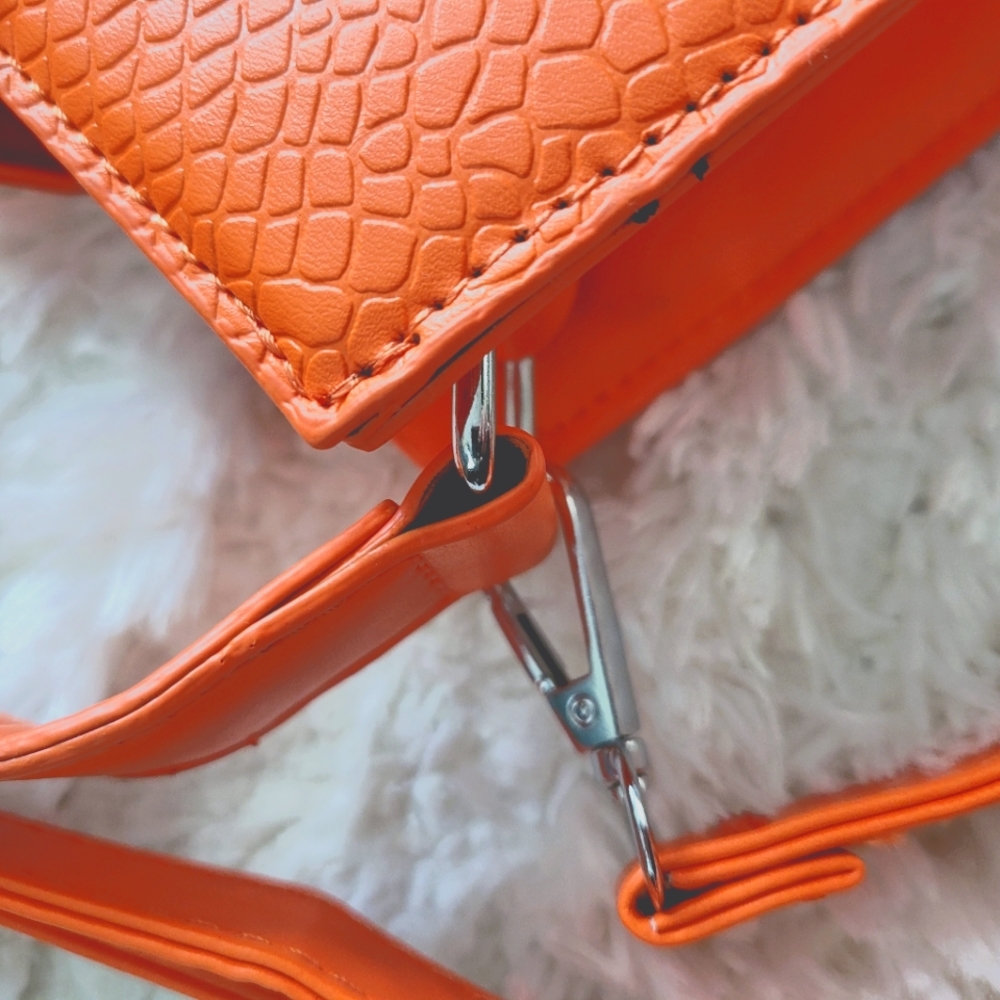 Orange purse